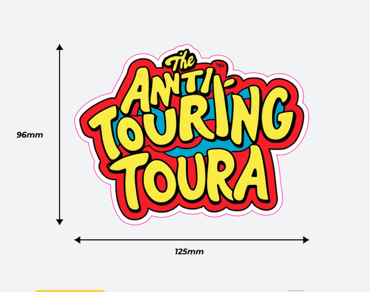 "ANTI TOURA" OG STICKER